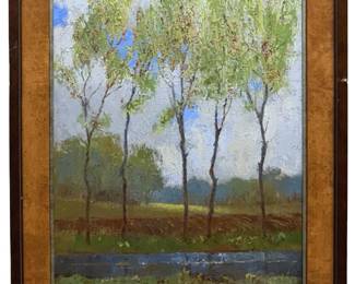 Signed Mel Millsap Acrylic on Canvas
