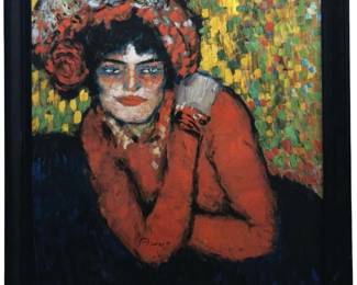 Pablo Picasso “Margot" Fine Canvas Print
