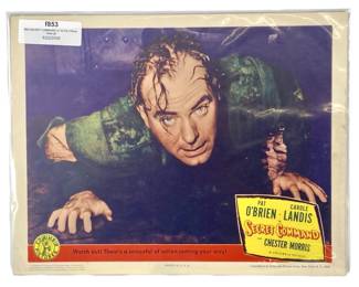 1944 “Secret Command" Litho Theater Card
