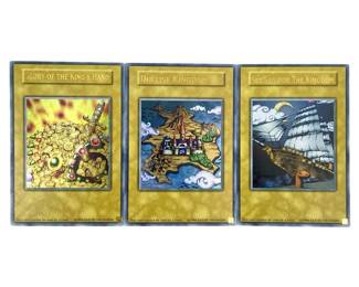 3pc 1996 Rare Holographic Yu-Gi-Oh Cards
