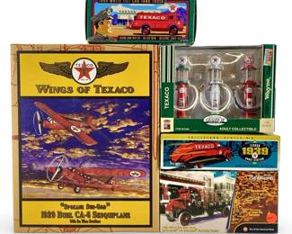 5pc Texaco Model Vehicle/Accessory Collection
