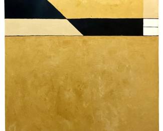 Signed Michelle Y Williams Abstract Oil on Canvas
