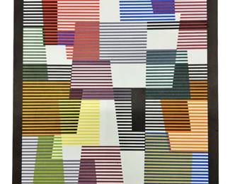 Limited Ed. Yaacov Agam “XXe Siecle" Lithograph
