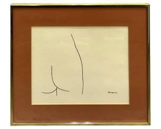 Vintage Abstract Modern Art Picasso Lithograph
