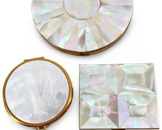 3pc Vintage M.O.P. Compacts
