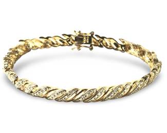 Ross Simons Gold Over Sterling Vermeil Bracelet
