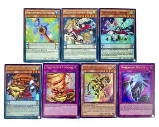 7pc 1996 Rare Holo Yu-Gi-Oh 1st Edition Cards
