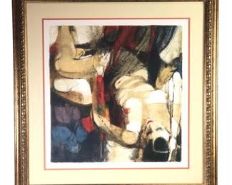 Signed Jim Jonson Limited Edition Nude Lithograph
