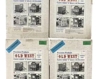 Garden Railways OW 1-4 Old West G-Scale Buildings

