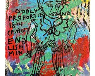 Signed James Stonikas Acrylic on Canvas
