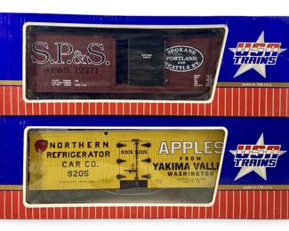 2pc USA Trains Boxcar Set
