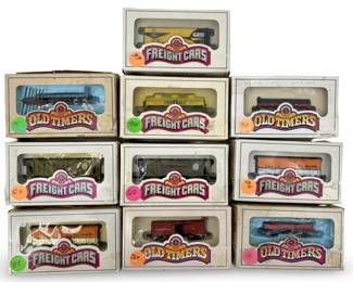 10pc Bachmann Freight Cars and Old Timers N Scale
