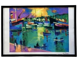 Jean-Claude Picot “Un Soir D’ete" Print
