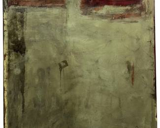 Signed Michelle Y Williams Abstract Oil on Canvas
