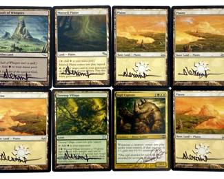 Artist Signed Vintage Magic the Gathering Cards

