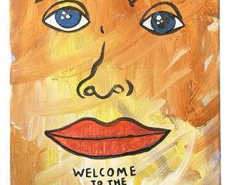 Signed James Stonikas Acrylic on Canvas
