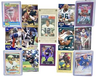 14pc Assorted NFL Trading Cards
