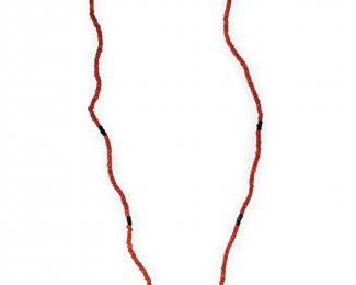Unique Native American Red Bead Necklace
