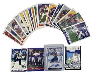 90+ 1990’s-2000’s Assorted Football Trading Cards
