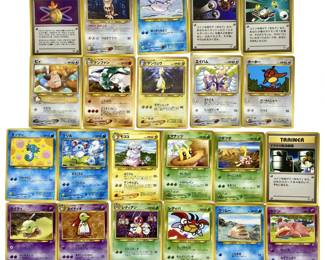 22pc Vintage Neo-Genesis Pokemon Cards
