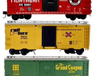 3pc Aristo-Craft Toy Trains Boxcar Collection
