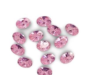 (13pc) 15.65ct Loose Pink Sapphire Gemstones

