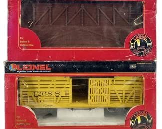 Lionel Large Scale Train Boxcar Set

