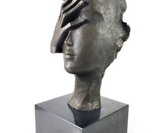 Signed Dali Shame on Me Bronze Sculpture
