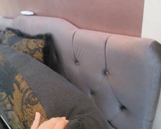 Queen Button-Tufted Headboard
