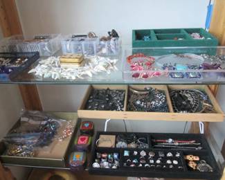 Extensive & Elaborate Costume Jewelry Collection