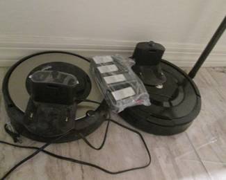 2-Roomba Vacuums