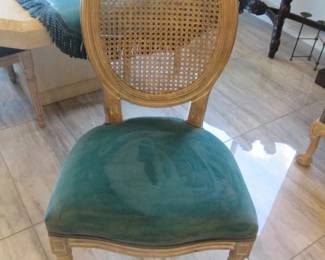 2-Cane-Back Side Chairs