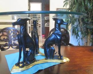 Brass/Bronze Whippet Detail