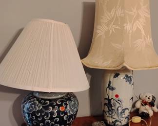 Chinese decor lamps $20 each