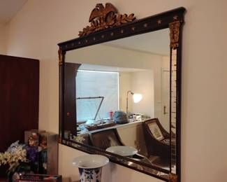 US Antique Federalist mirror. $50