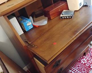 Fold down desk $100