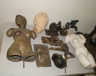 Bronzes and sculptures