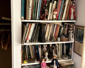 Antique vintage books