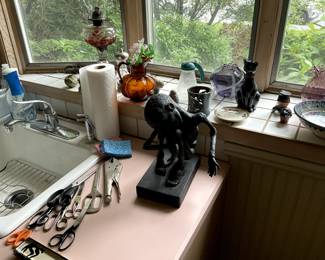 Scissor collection, sculpture and more