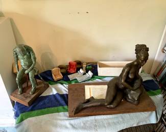 Unique Bronze sculptures