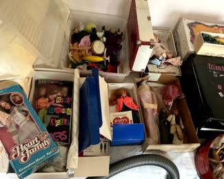 Heart Family, Barbies and more