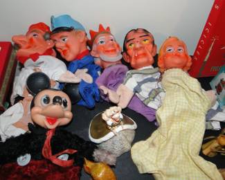 Vintage puppets