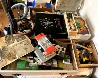 Art Supplies, Tammy Barbie some die cast vehicles and more