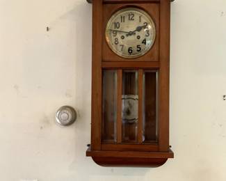 Antique Wall Chime Clock