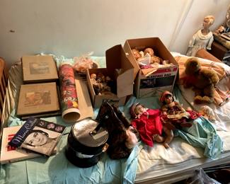 More dolls and art books