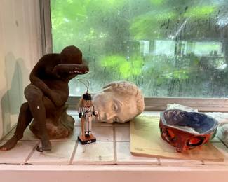 Sculptures and artwork