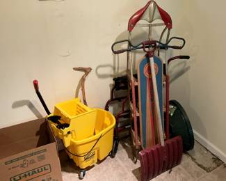 Sled, Mop bucket