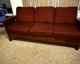 Furniture Amish Mission sofa