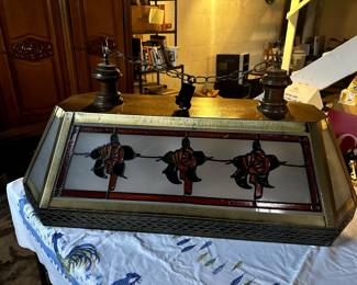 Vintage Pool Table Light