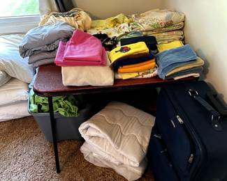 Misc. Towels Bedding Suitcase